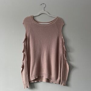 Express Women's Blush Knit Sweater